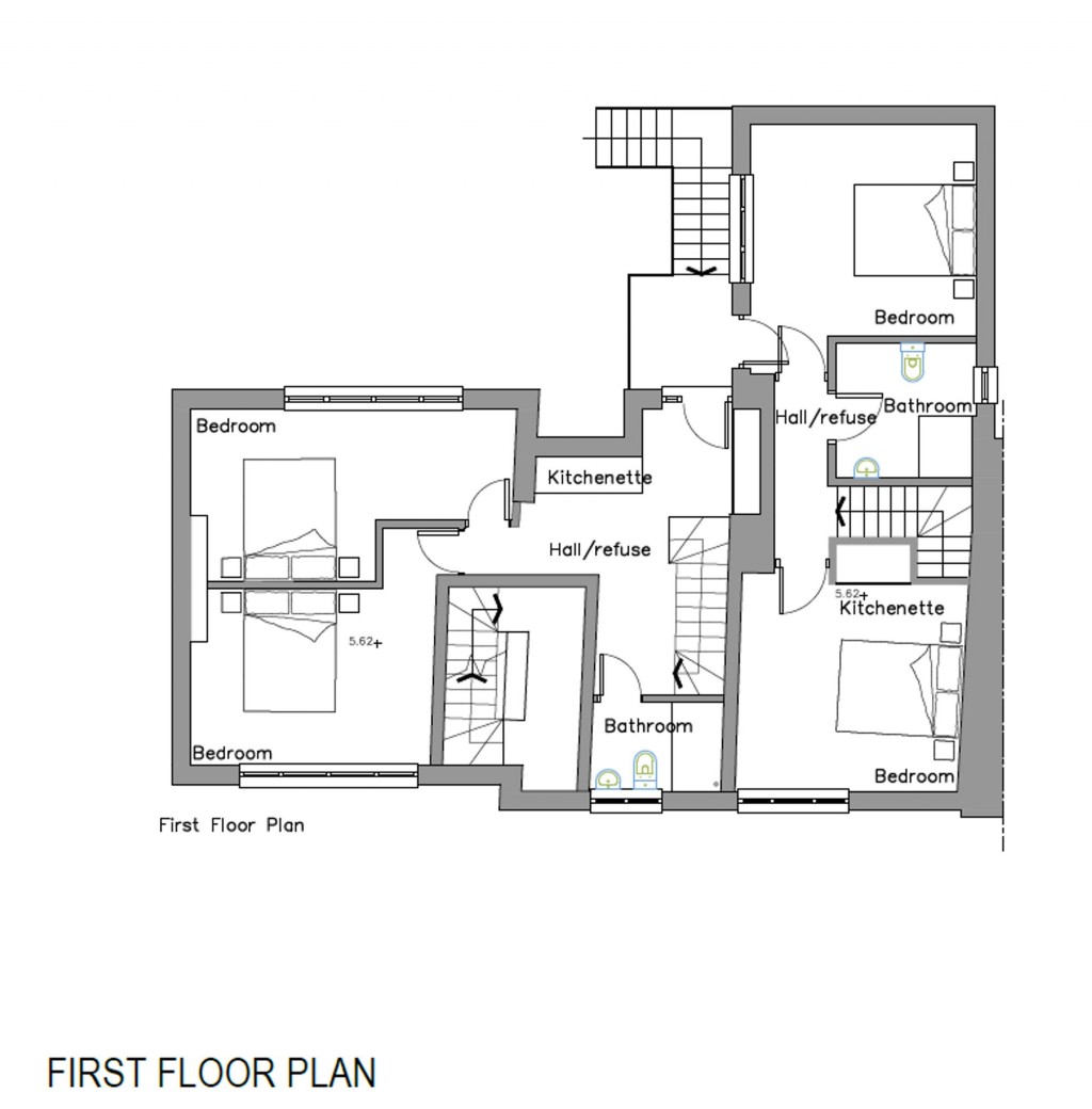 Floorplans For Starcross, Exeter.