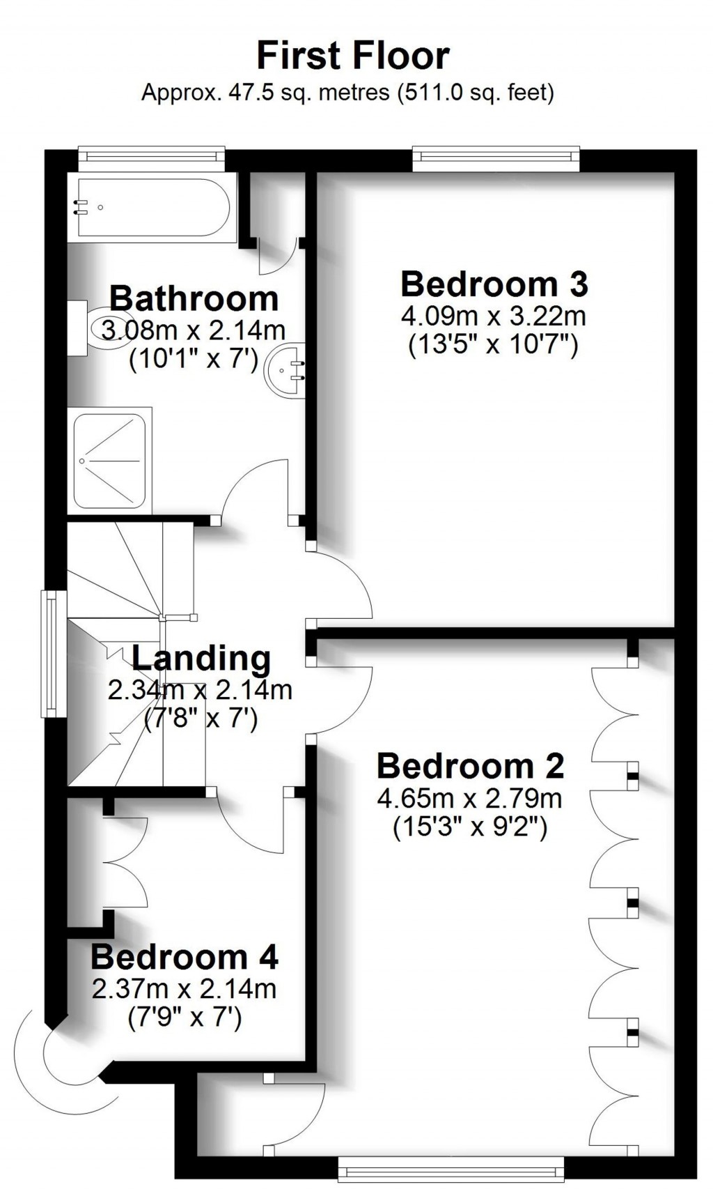 Floorplans For Manor Park Road, West Wickham