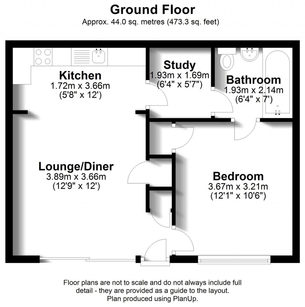 Floorplans For Court Wood Lane, Croydon, CR0