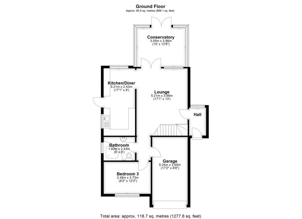 Floorplans For Tideswell Road, Shirley