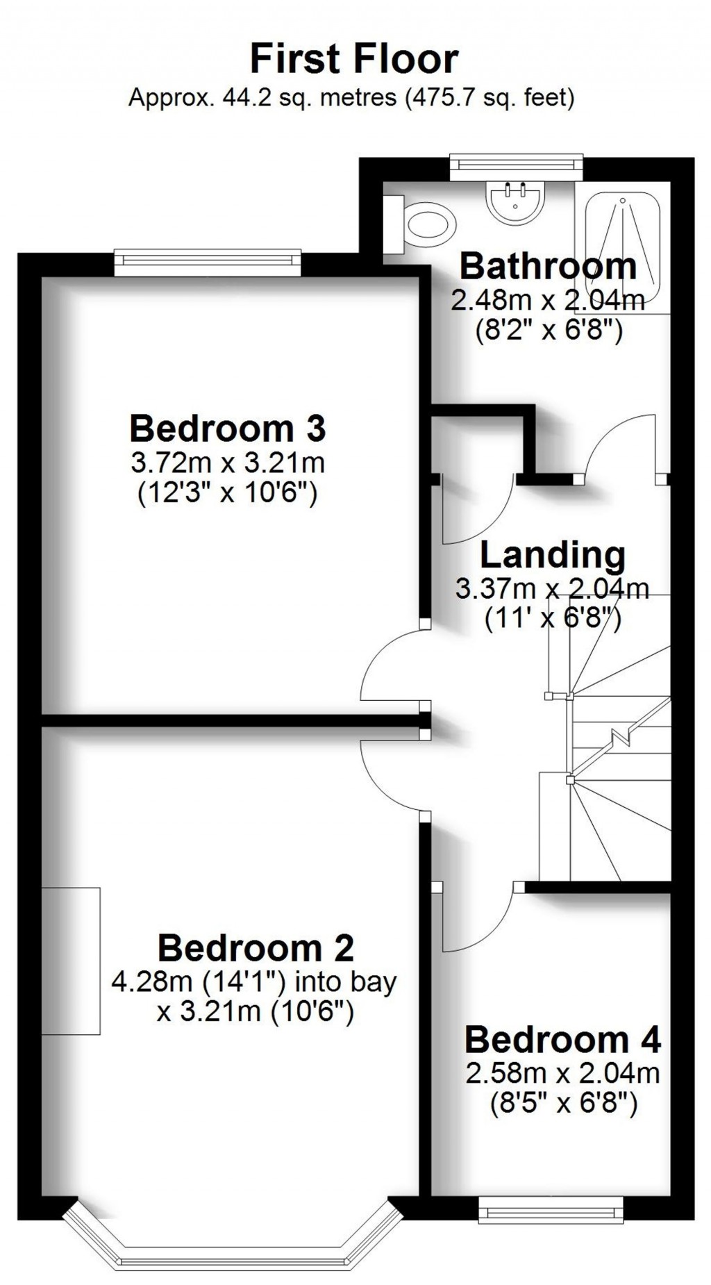Floorplans For Silver Lane, West Wickham
