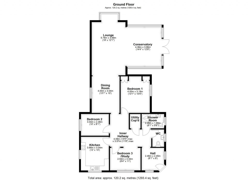 Floorplans For Coombe Farm Lodge, Oaks Road, Croydon
