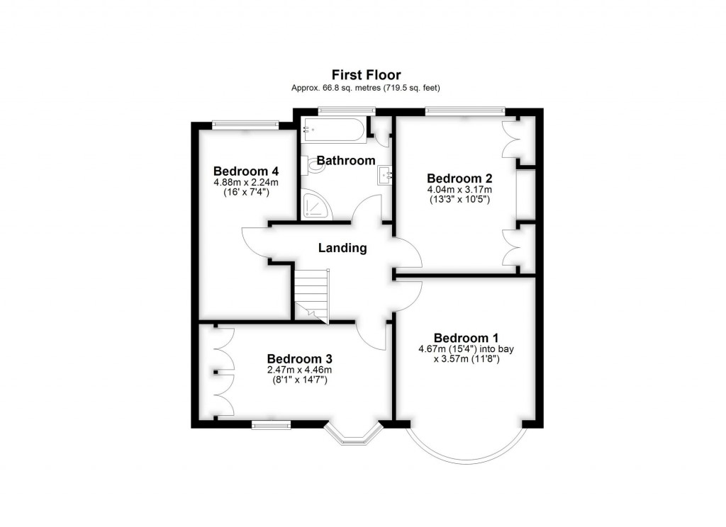 Floorplans For Pickhurst Rise, West Wickham, BR4