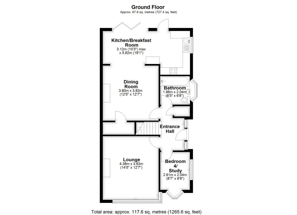 Floorplans For Courtfield Rise, West Wickham, BR4
