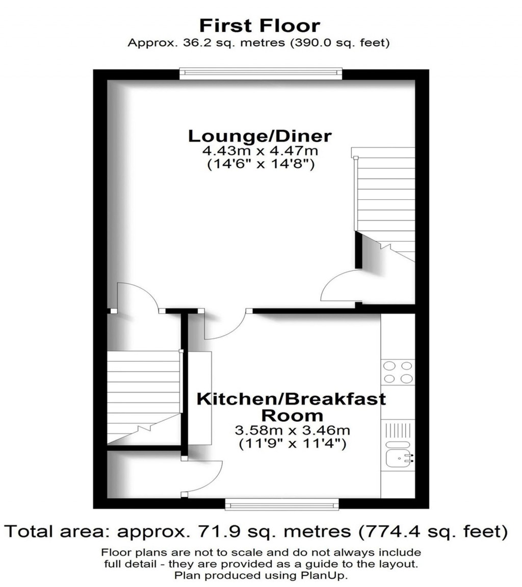 Floorplans For South Park Hill Road, South Croydon, CR2