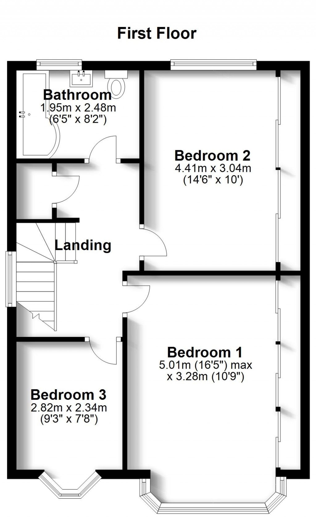 Floorplans For Greencourt Avenue, Croydon, CR0