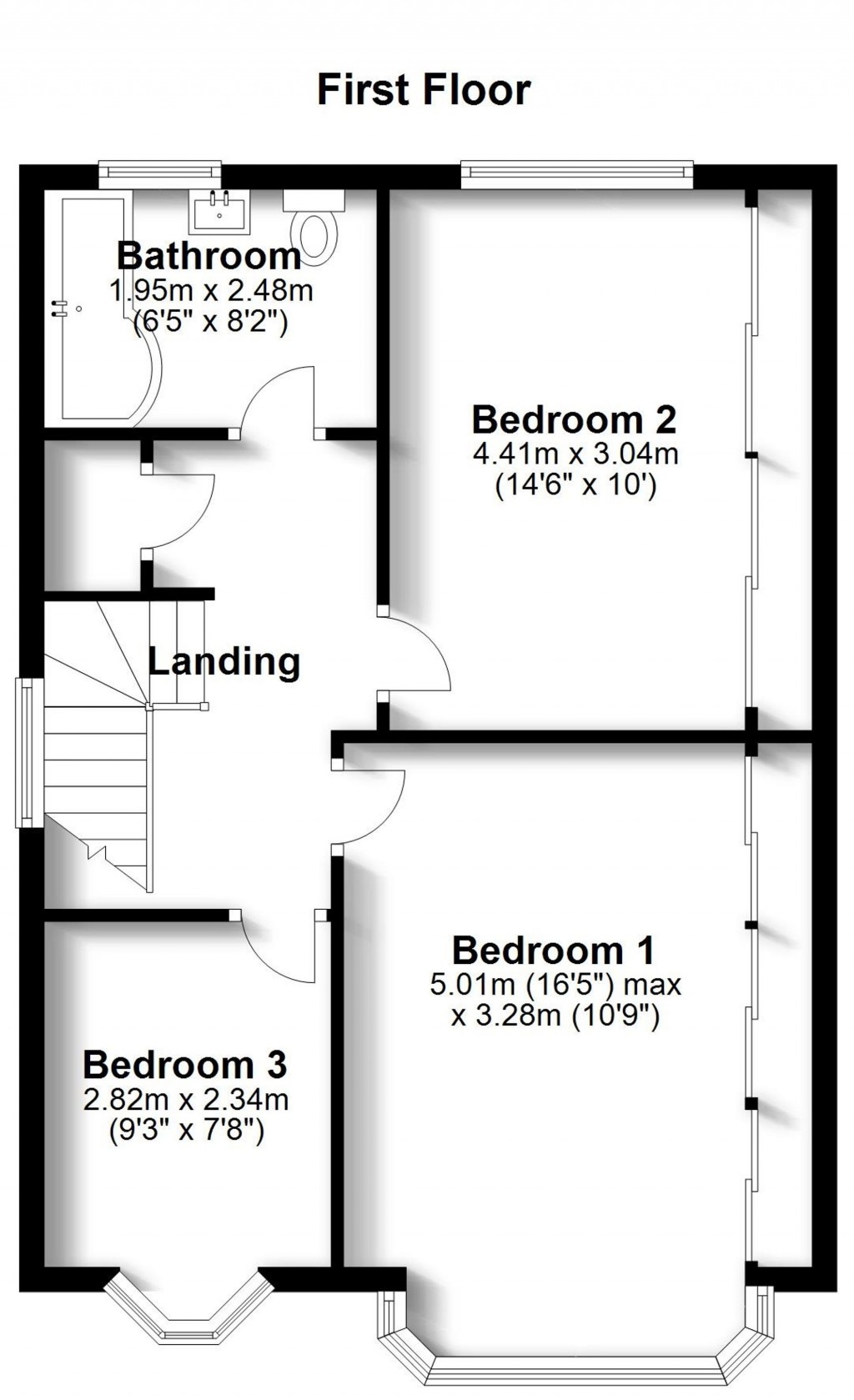 Floorplans For Greencourt Avenue, Shirley