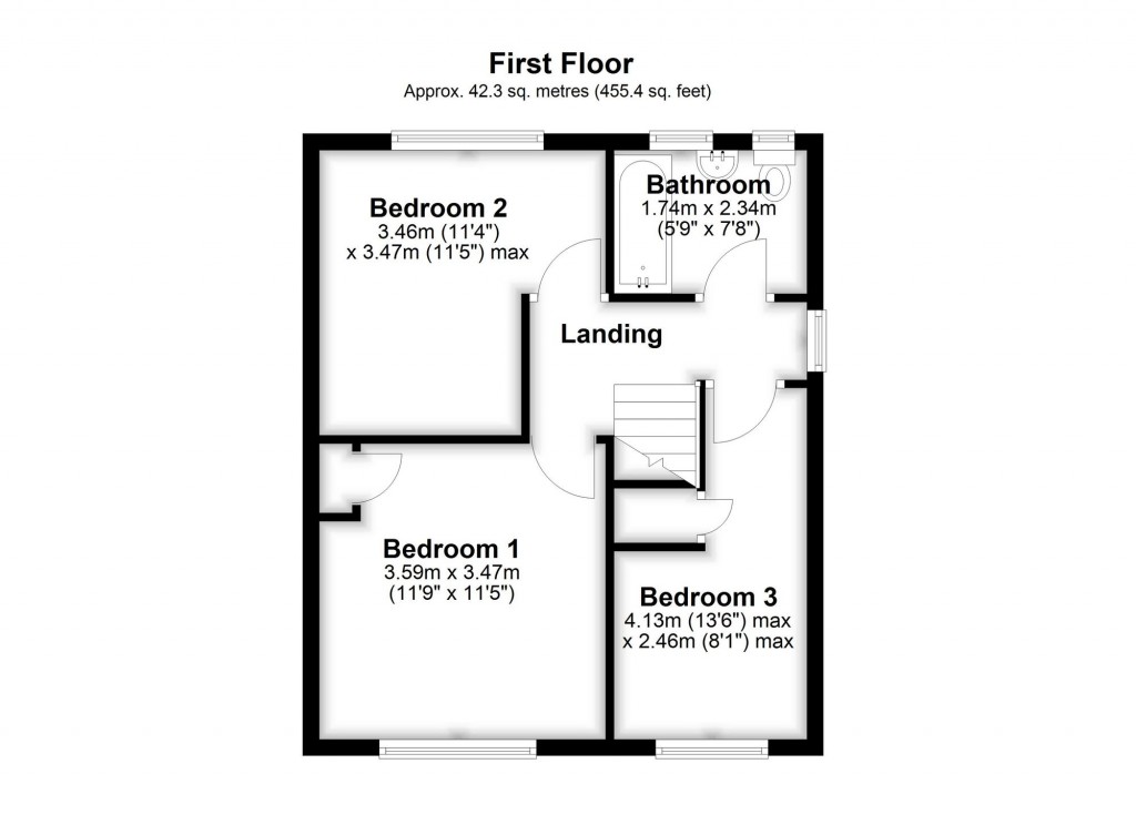 Floorplans For Dunsfold Way, New Addington, CR0