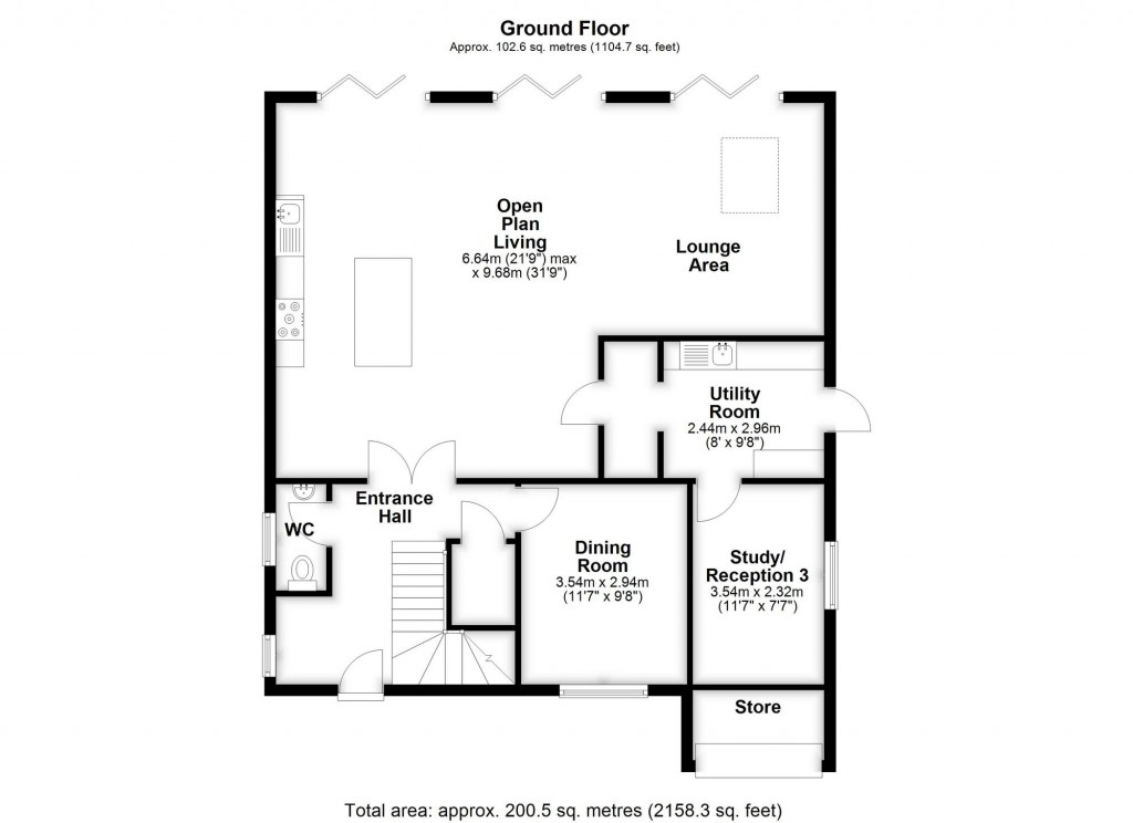 Floorplans For Hawes Lane, West Wickham, BR4