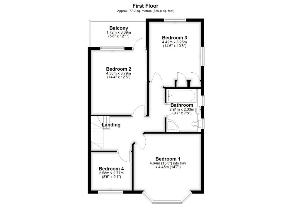 Floorplans For Northampton Road, Croydon