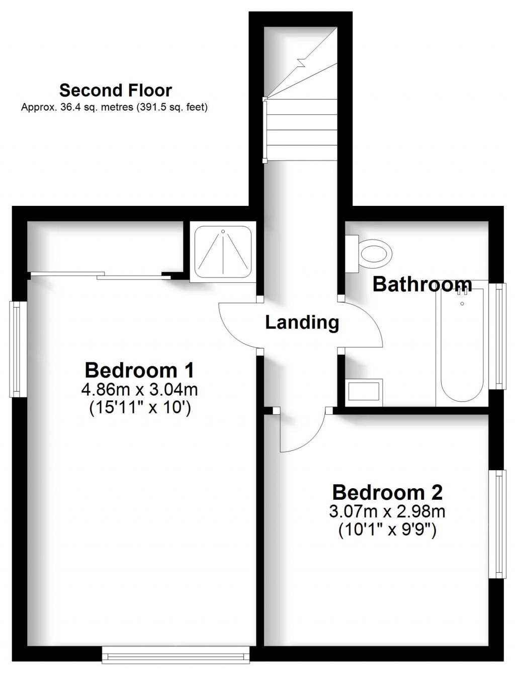 Floorplans For Dolphin Court, Ham View, Shirley