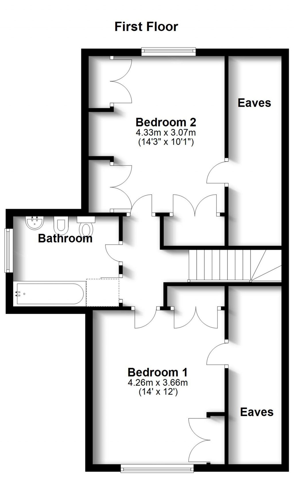 Floorplans For Hardcourts Close, West Wickham, BR4