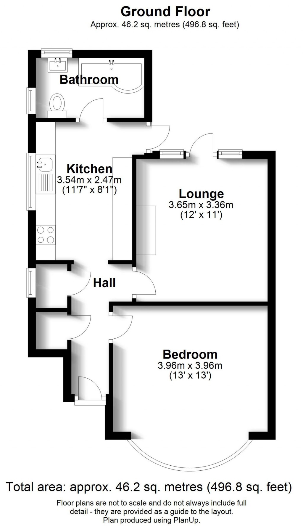 Floorplans For West Way, Croydon, CR0