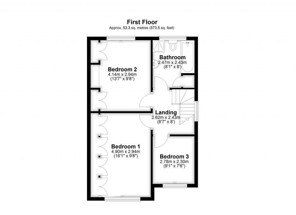 Floorplans For Wickham Road, Shirley