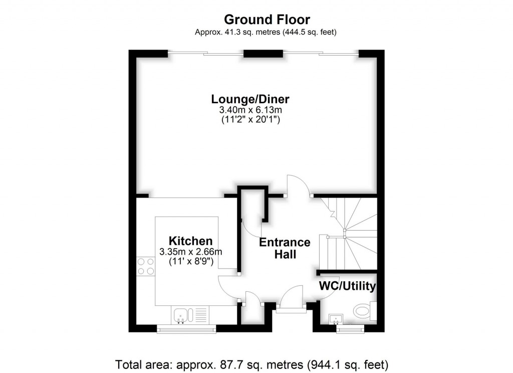 Floorplans For Dorchester Court, Sloane Walk, Shirley