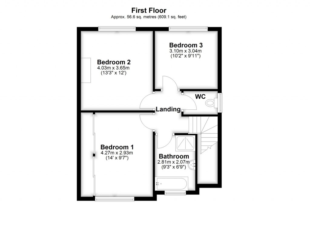 Floorplans For Firsby Avenue, Shirley