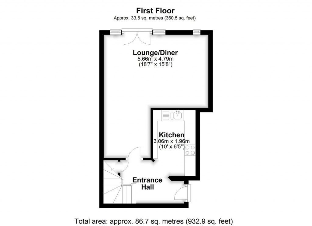 Floorplans For Riverside Walk, The Alders, West Wickham