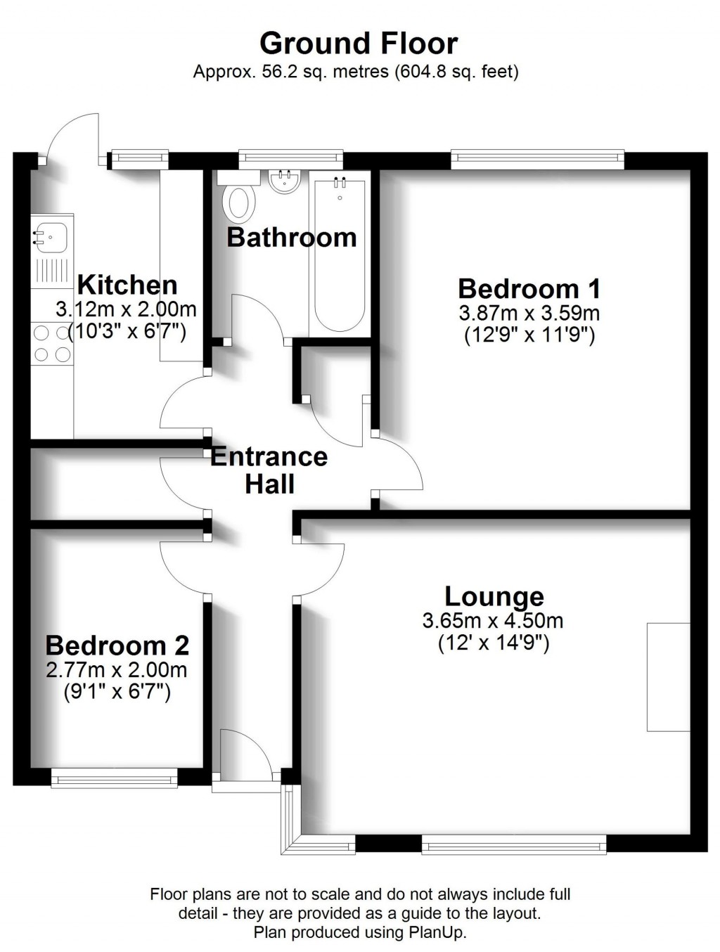 Floorplans For Mount Court, West Wickham, BR4