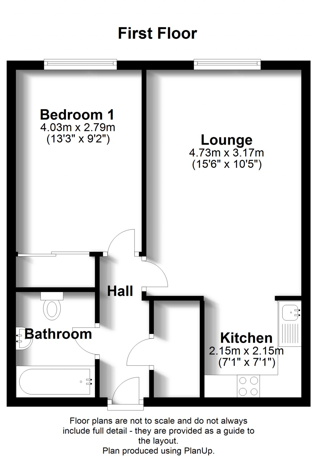 Floorplans For Wickham Road, Rosewood Lodge, CR0