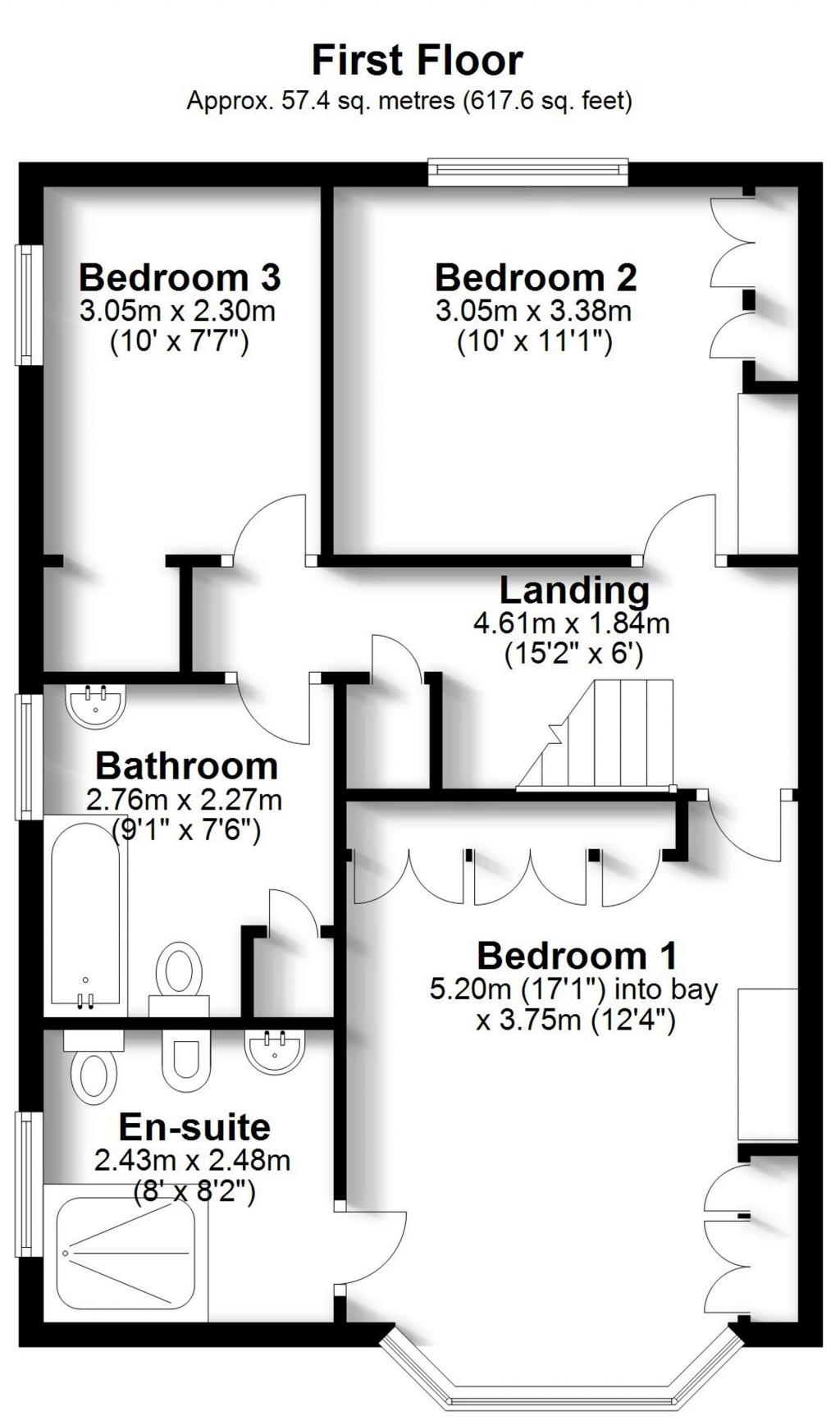 Floorplans For Bourne Vale, Bromley, BR2