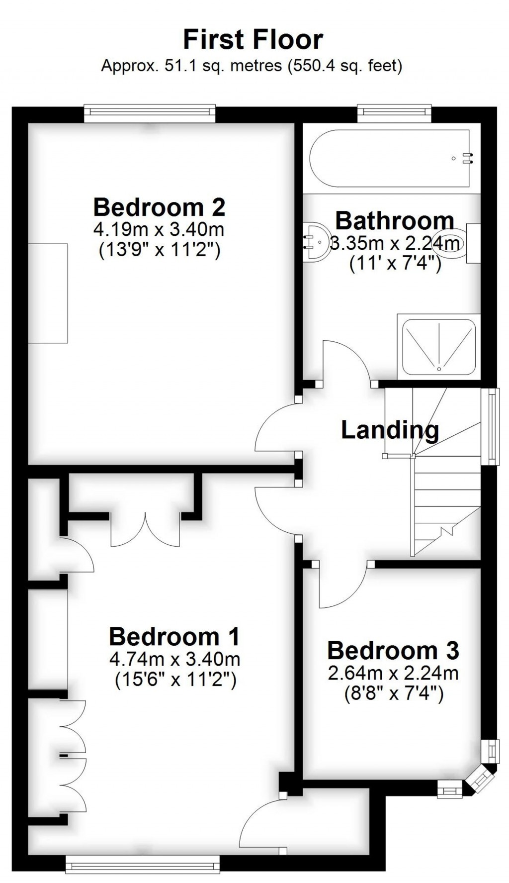 Floorplans For Braemar Gardens, West Wickham, BR4