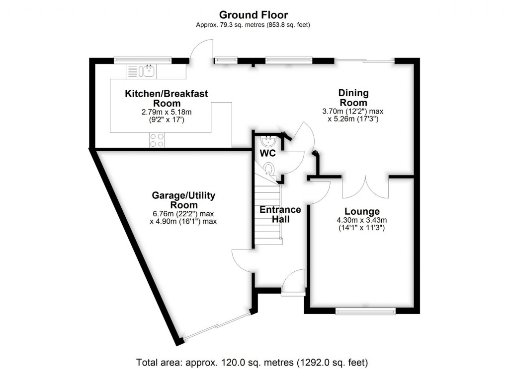 Floorplans For Aldersmead Avenue, Shirley