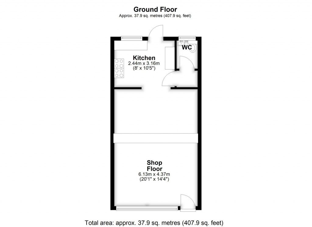 Floorplans For Station Approach, Purley Oaks Road, South Croydon