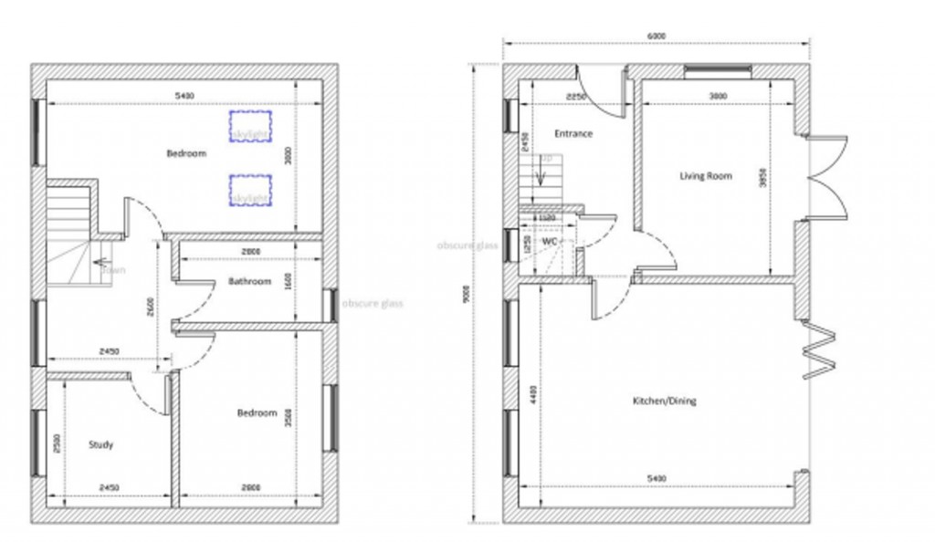 Floorplans For Middle Littleton, Evesham. (Wychavon District Of Worcestershire)