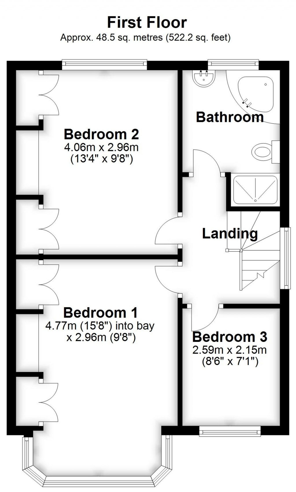 Floorplans For Brookside Way, Shirley