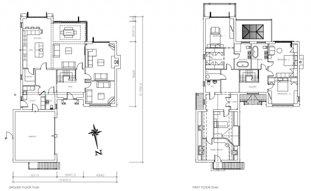 Floorplans For Wyberton, Boston (Lincolnshire)