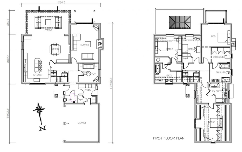 Floorplans For Wyberton, Boston (Lincolnshire)