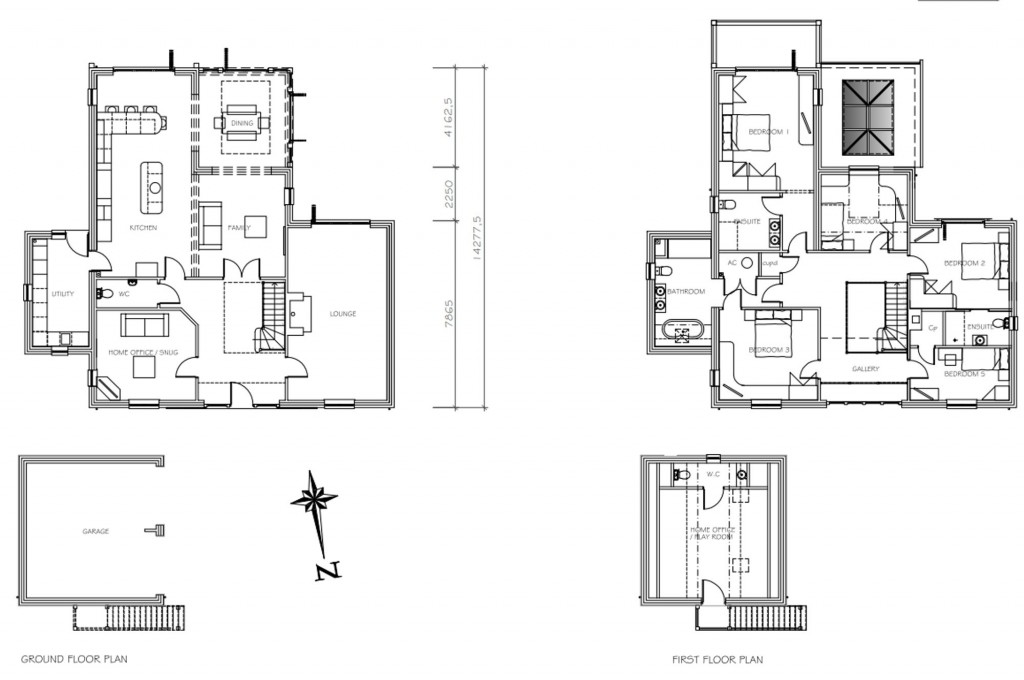 Floorplans For Wyberton, Boston (Lincolnshire)