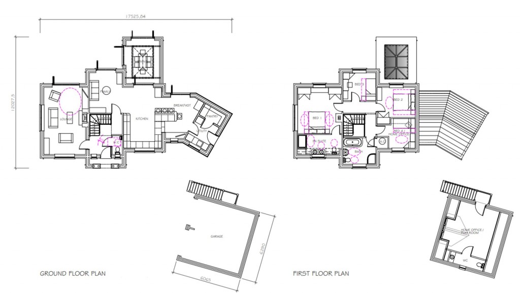 Floorplans For Wyberton, Boston (Lincolnshire)