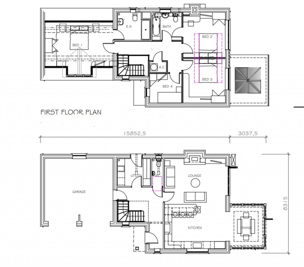 Floorplans For Wyberton, Boston (Lincolnshire)