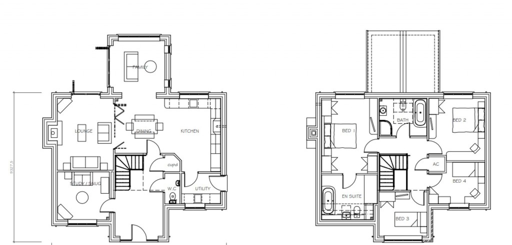 Floorplans For Wyberton, Boston (Lincolnshire)
