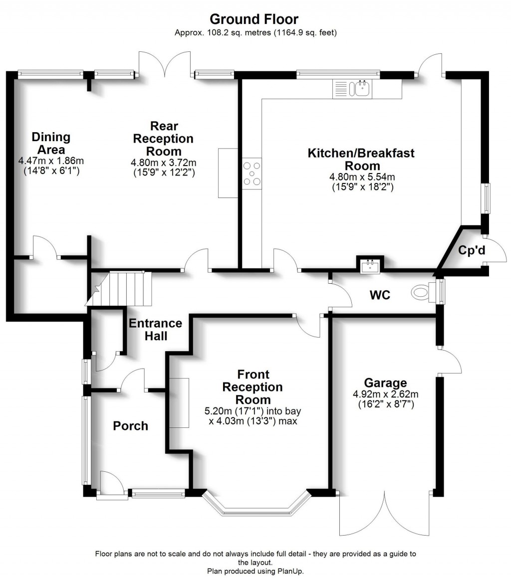 Floorplans For Sandiland Crescent, Bromley, BR2